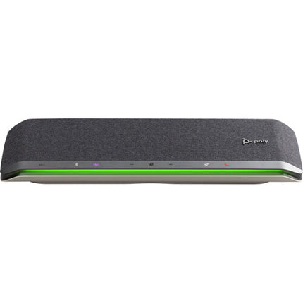 Poly Sync 60 altavoz conferencia USB Bluetooth 6 micrófonos 50mm drivers