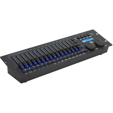 American DJ DMX FX512 Consola de Iluminación Rackmount 19" 18 Canales 32 Escenas