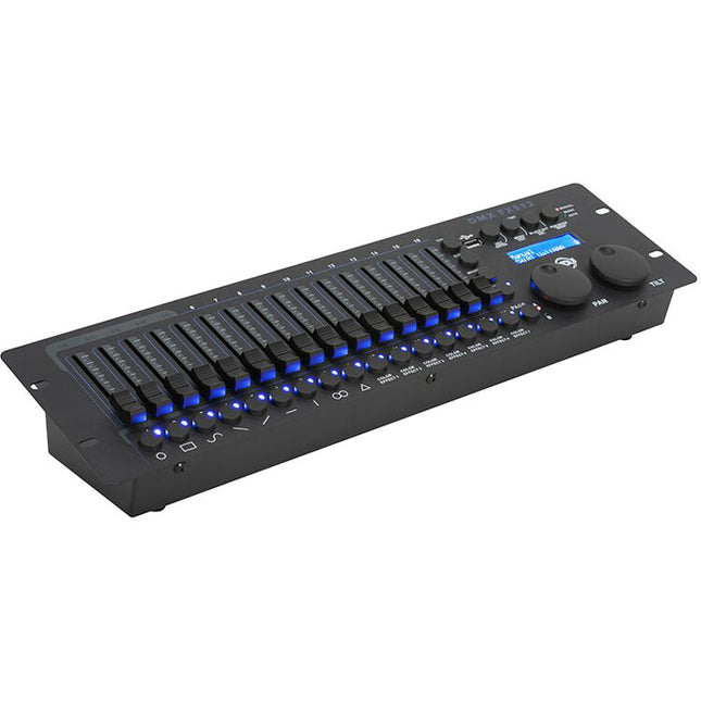 American DJ DMX FX512 Consola de Iluminación Rackmount 19" 18 Canales 32 Escenas