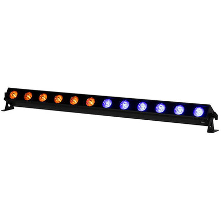 American DJ UBL12H Barra de Luz Lineal RGBAL+UV 12 LEDs 17° Haz con Filtro Difusor