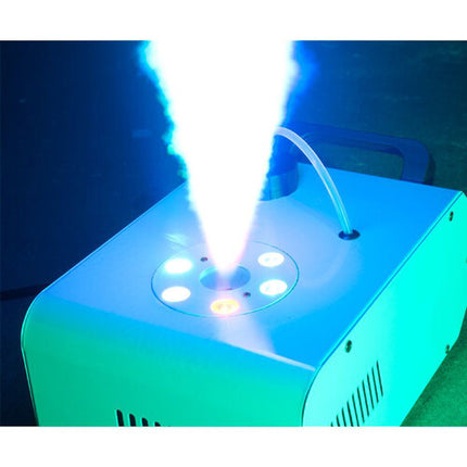 Eliminator Lighting VF Volcano EP Máquina de Humo Vertical 750W 0.26 gal 6 LEDs RGB