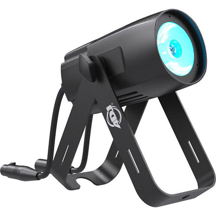 ADJ Saber Spot RGBL LED Pinspot 20W 5.7° Haz con Filtros Frost