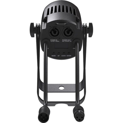 American DJ Saber Spot RGBL LED Pinspot 20W 5.7° haz con filtros frost