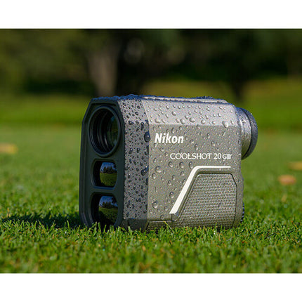 Nikon CoolShot 20 GIII medidor láser golf 6x20 6 a 800 yardas IPX4 resistente agua