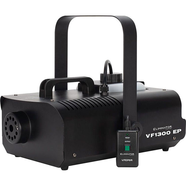 Eliminator Lighting VF1300 EP Máquina de Humo Móvil 1100W 12000 ft3min con Control Remoto Cable IEC