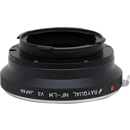 Rayqual Adaptador de Montura para Objetivo Nikon F a Cámara Leica M con Enfoque Manual