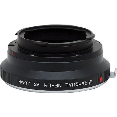 Rayqual Adaptador de Montura para Objetivo Nikon F a Cámara Leica M con Enfoque Manual