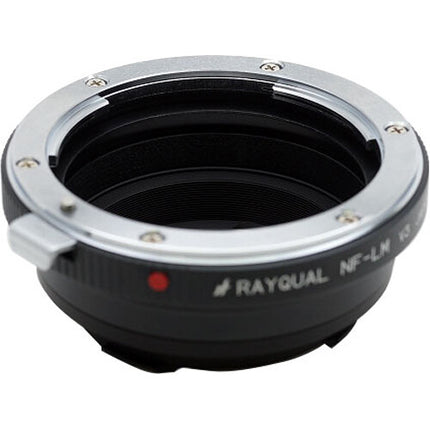 Rayqual Adaptador de Montura para Objetivo Nikon F a Cámara Leica M con Enfoque Manual
