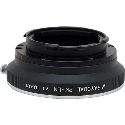 Rayqual Adaptador de Montura para Lentes Pentax K a Leica M con Enfoque Manual