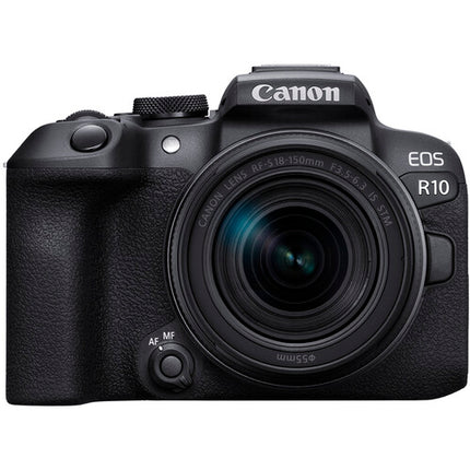 Canon EOS R10 Cámara Sin Espejo con Lente 18-150mm Micrófono Inalámbrico y Batería Extra