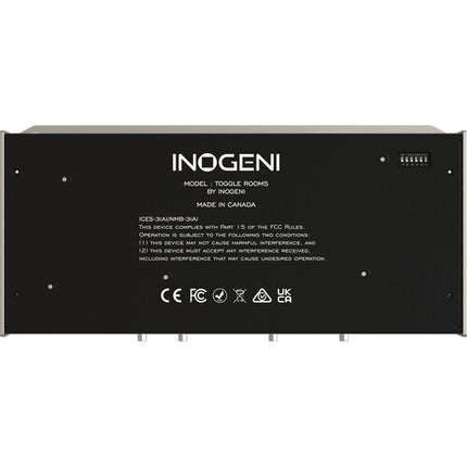 INOGENI Toggle Rooms conmutador de video HDMI USB 4K 60Hz con accesorios completos