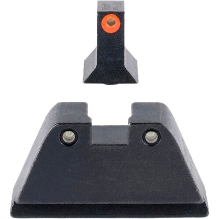 Trijicon Kit de Miras para Glock con Iluminación Tritio Verde y Construcción Acerada