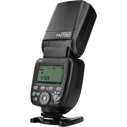 Yongnuo YN730 Universal Speedlite Flash con Zoom 20-200mm y Batería LB-E1
