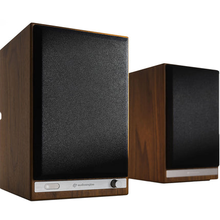 Audioengine HD5 Altavoces Estantería Inalámbricos 2 Vías 100W RMS 5 Pulgadas Madera Nogal