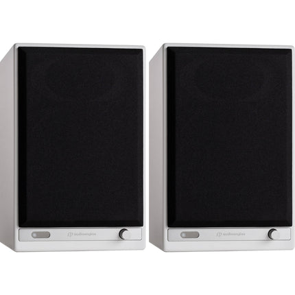 Audioengine HD5 Altavoces inalámbricos activos de estantería 100W RMS 5" blancos piano brillant