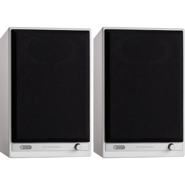 Audioengine HD5 Altavoces inalámbricos activos de estantería 100W RMS 5" blancos piano brillant