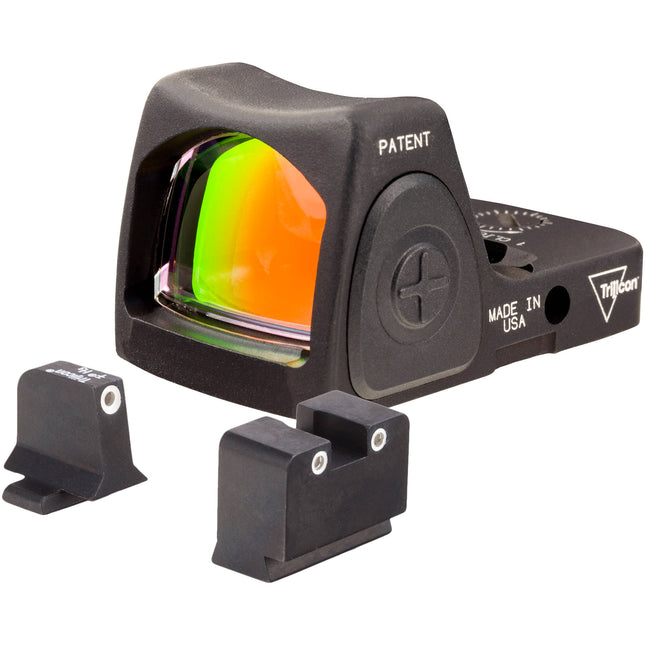 Trijicon Dual Defense Kit Mira Reflectora RMR Tipo 2 3.25 MOA con Mirillas Nocturnas