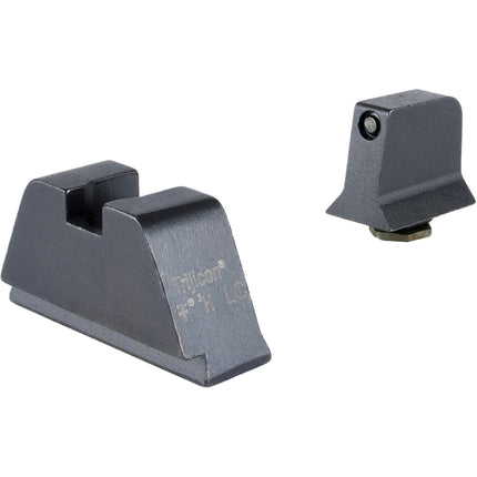 Trijicon Suppressor Mirilla para Glock con Iluminación Tritio y Acero