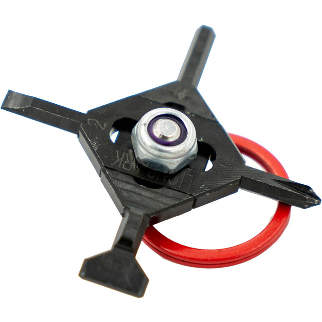 Lions Ark DST Herramienta Multiusos Modular Negra Acero Inoxidable