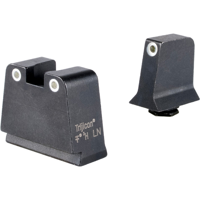 Trijicon Suppressor Set para Glock Slim Frame Iluminación Tritio Blanca