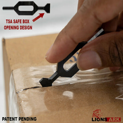 Lions Ark DST Herramienta Multiusos Modular Negra Acero Inoxidable