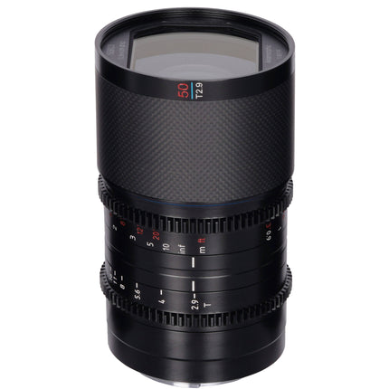 Sirui Saturn 50mm T2.9 Lente Anamórfica Full-Frame 1.6x Fibra de Carbono