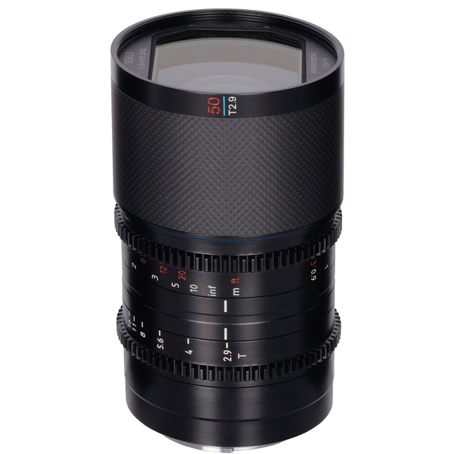 Sirui Saturn 50mm T2.9 Lente Anamórfica Full-Frame 1.6x Fibra de Carbono