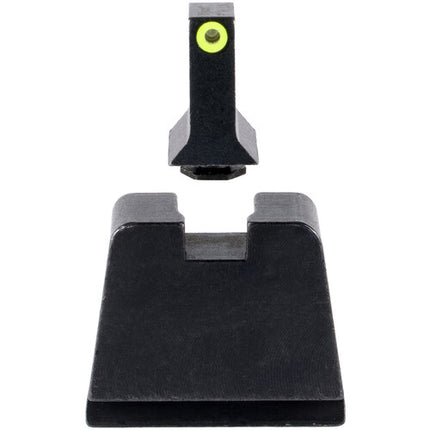 Trijicon Suppressor Set para Glock Slim Frame con Iluminación Tritio Verde y Ventana de Zafiro