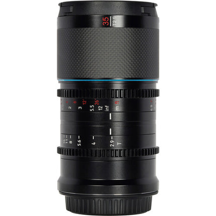 Sirui Saturn 35mm T2.9 Lente Anamórfica Full Frame Carbono Nikon Z