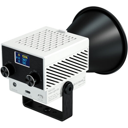 LituFoto U8R RGB LED Monolight Luz RGB 5250 Lux 2700-7500K con Reflector