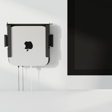 Gabor Mac Mini VESA Mount Soporte Negro Compatible Mac Mini 75x75 y 100x100 mm