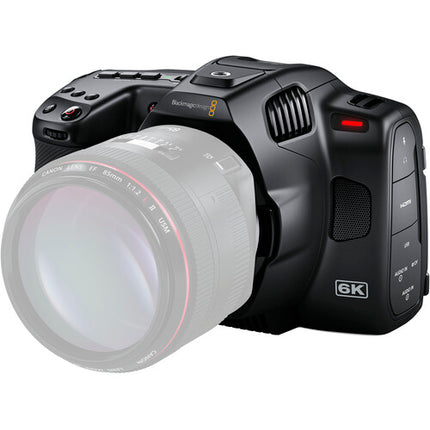 Blackmagic Design Pocket Cinema Camera 6K Pro Cámara Canon EF Kit con Monitor 5.2" y Baterías 4400mAh