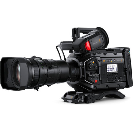 Blackmagic Design URSA Broadcast G2 Cámara con lente Fujinon 18-128mm T1.9-T2.8 16x zoom
