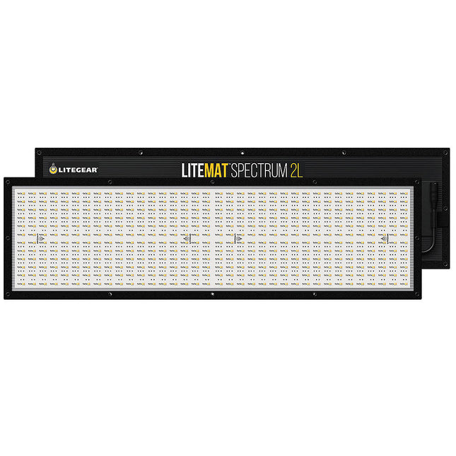 Litegear LiteMat Spectrum 2L Gen 2 Panel LED RGB 40x11.6" 3815 Lux Cable Edison