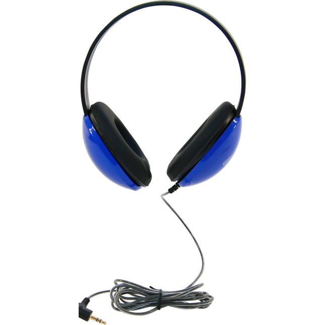 Califone 2800-BL CT Auriculares Over-Ear para Estudiantes Azul Ajustables y Resistentes