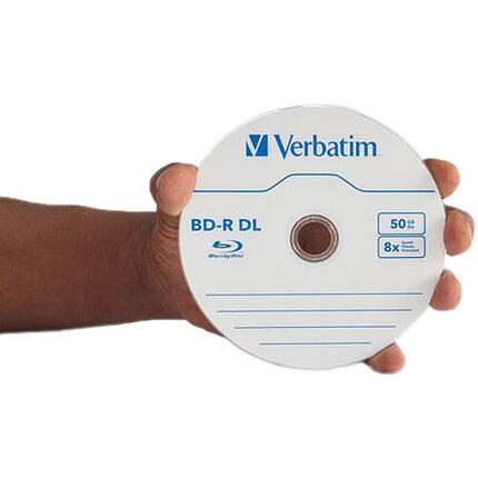 Verbatim Disco Blu-ray 50GB Doble Capa 8x Velocidad 10 Unidades