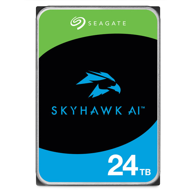 Seagate 24TB SkyHawk AI Disco Duro Interno Vigilancia 7200 rpm SATA III 3.5"