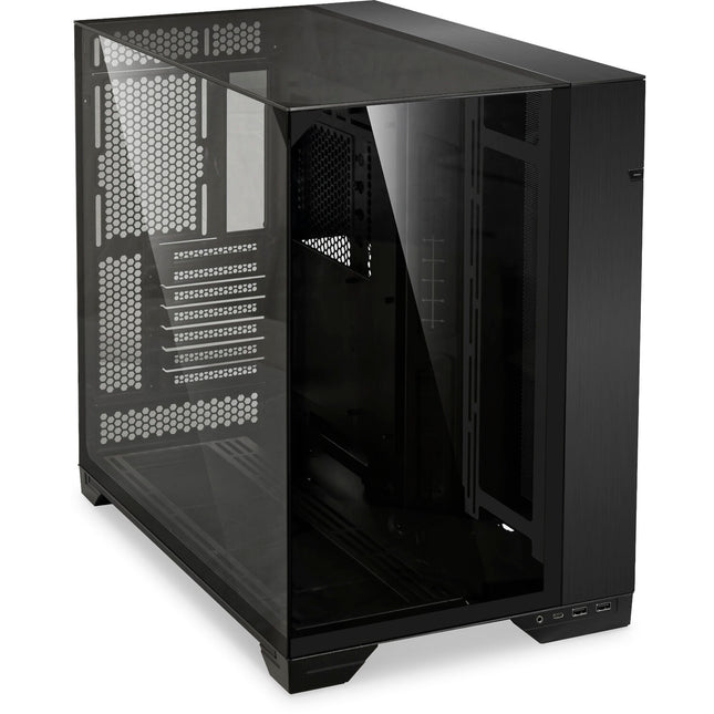 Lian Li O11 Vision Caja Mid-Tower Soporta E-ATX y Refrigeración Líquida