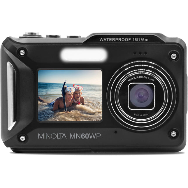 Minolta MN60WP Cámara Digital Sumergible 48MP 4K 32GB Negro