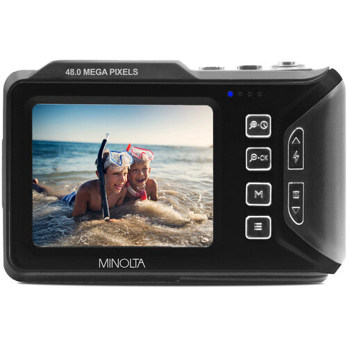 Minolta MN60WP Cámara Digital Sumergible 48MP 4K 32GB Negro