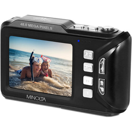 Minolta MN60WP Cámara Digital Sumergible 48MP 4K 32GB Negro