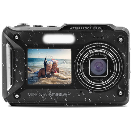 Minolta MN60WP Cámara Digital Sumergible 48MP 4K 32GB Negro