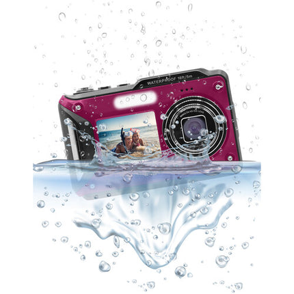 Minolta MN60WP Cámara digital impermeable 48MP 4K 32GB microSD