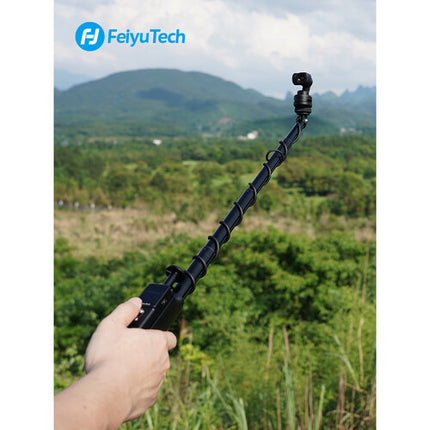 Feiyu Extension Rod para Cámara Gimbal Pocket 2 2S 24.6 a 83.3 cm telescópico