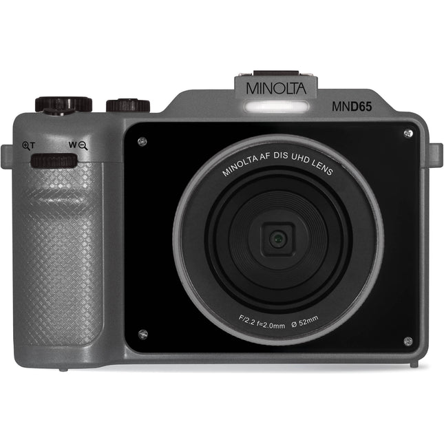 Minolta MND65 Cámara Digital Selfie 56MP Zoom Óptico 18x 32GB