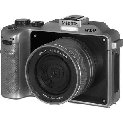 Minolta MND65 Cámara Digital Selfie 56MP Zoom Óptico 18x 32GB