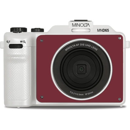 Minolta MND65 Cámara Digital Selfie 56MP Zoom Óptico 18x 32GB
