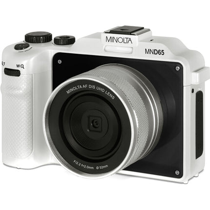Minolta MND65 Cámara Digital Selfie 56MP Zoom Óptico 18x 32GB