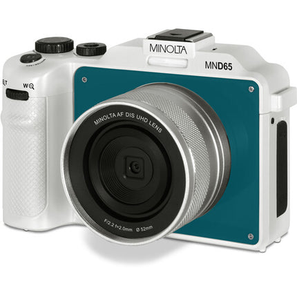 Minolta MND65 Cámara Digital Selfie 56MP Zoom Óptico 18x 3" LCD