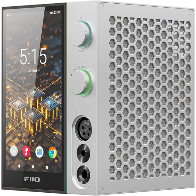 FiiO R9 Reproductor y Amplificador Hi-Fi de Escritorio 6" Pantalla 2160x1080